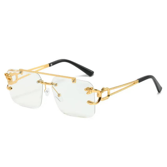 GOLDERN LEOPARD Sunglasses rect