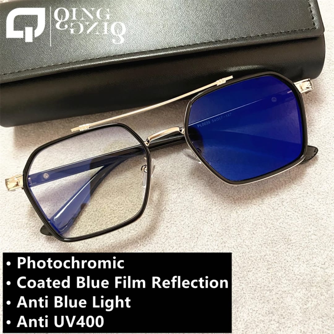 full frame photochromic glasses