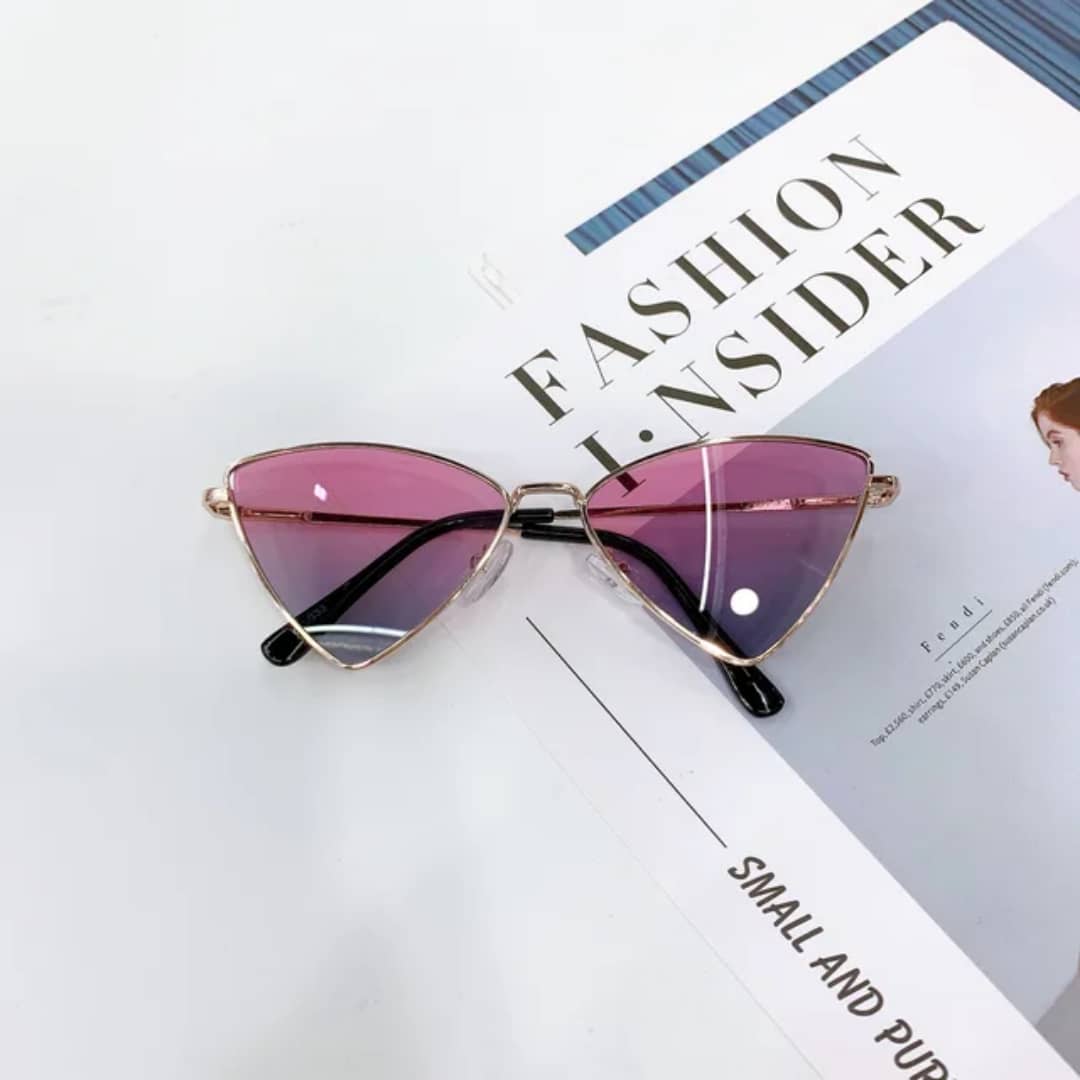 Female traingular-shaped Sunglasses