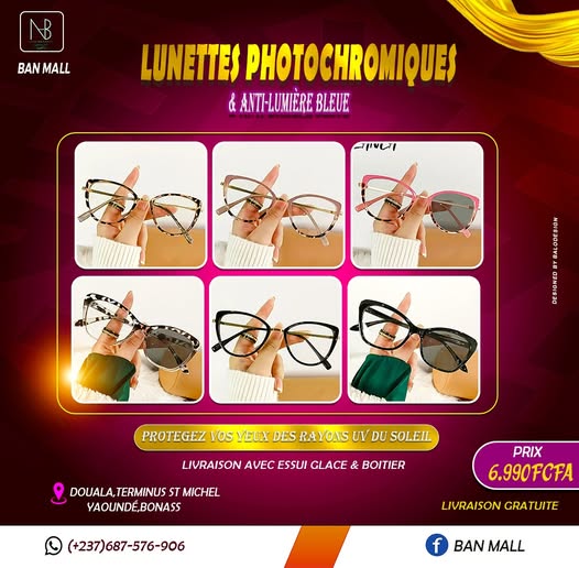 Photocromic glasses