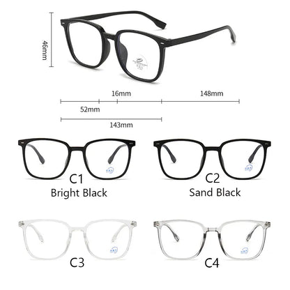 Lunette photochromique unisexe carrée