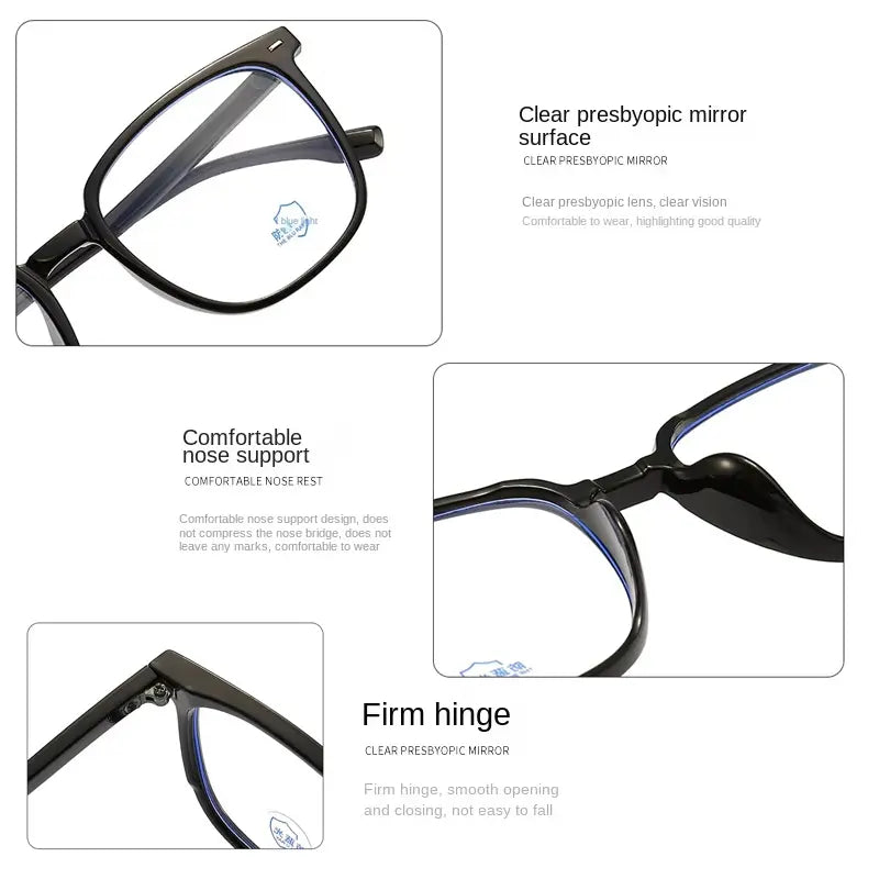 Lunette photochromique unisexe carrée
