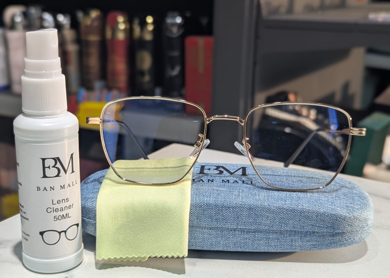 rectangle frame photochromic glasses
