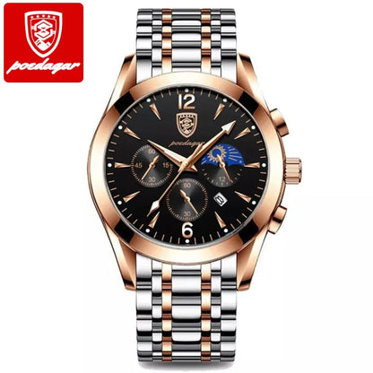 Poedagar Executive Chronograph Men's Luxury Watch