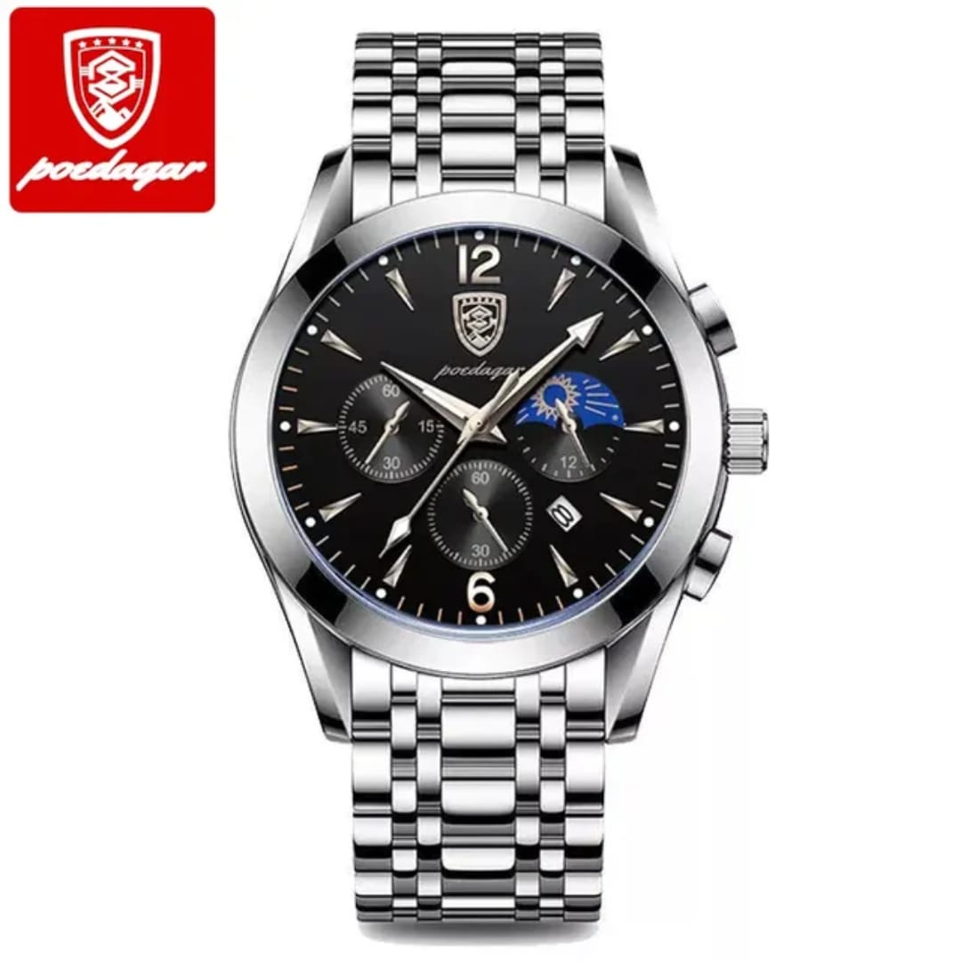 Poedagar Executive Chronograph Men's Luxury Watch