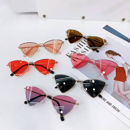 Female traingular-shaped Sunglasses